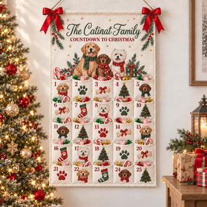 Personalized Dog Advent Calendar, 25 Pockets, Custom Family Name Wall Hanging (Reusable) 2fe7004e-51b1-4b4a-9991-179b7d1d317b-il_1588xN.8553502294_9oy8.jpg