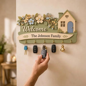 Personalized Wooden Key Holder for Wall, Layered Family Key Hanger, Custom Entryway Organizer, Housewarming Gift, Welcome Home Decor 2ffc8856-bbf2-4289-8a25-8f14b977f5d2-ftj-3-.webp