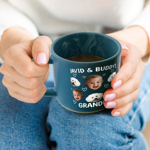 Baby Face Pottery Mug, Personalized Face Pottery Mug, Your Dogs Face, Your Husband's Face , Father's Day Gift, Mother's Day Gift, Baby Photo
