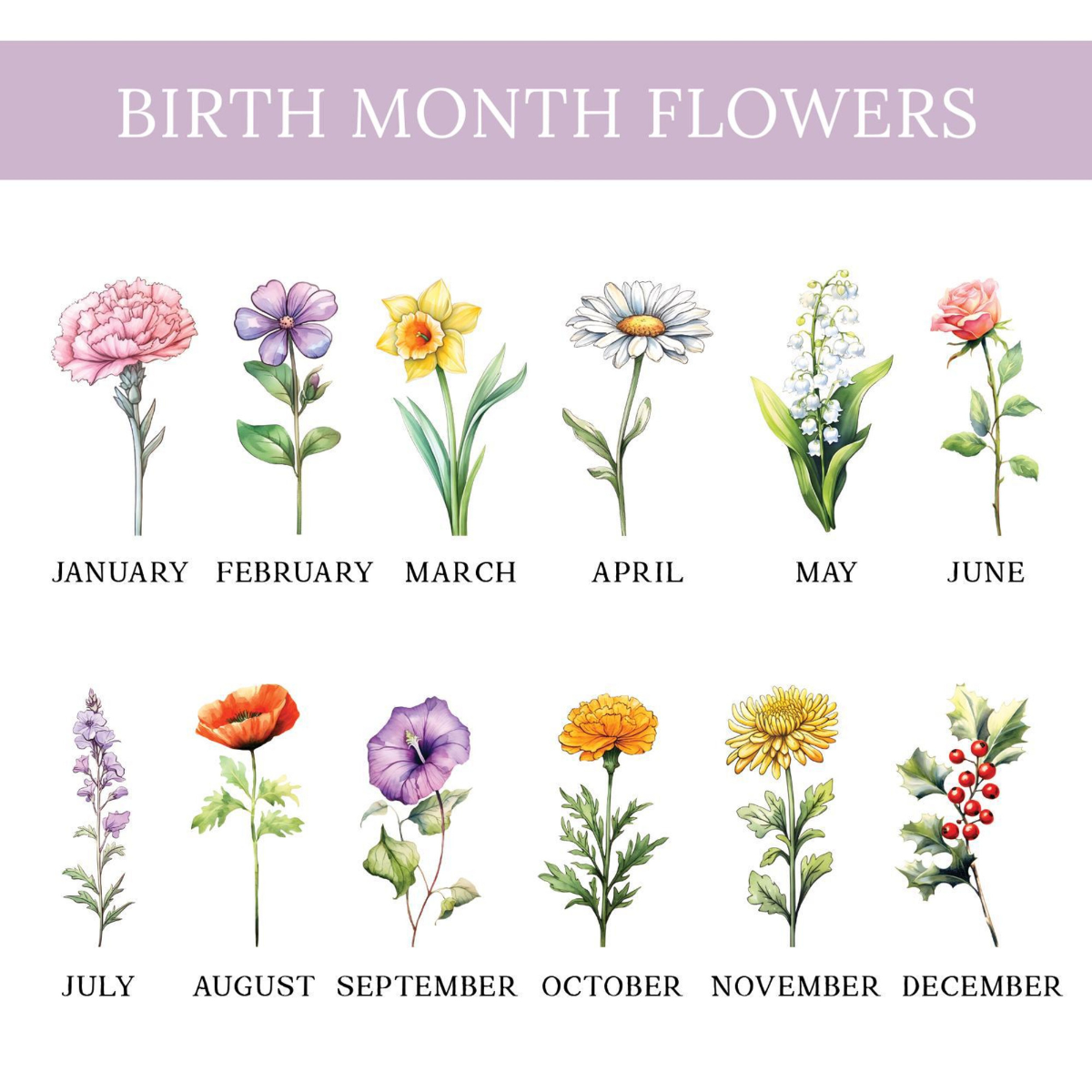 Personalized Birth Flower Jewelry Tray for 21st Birthday, Custom Name Ring Dish Gift for Her, 21st Birthday Gift Women