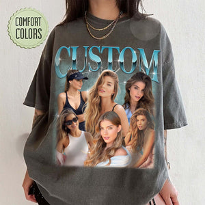 Custom Girlfriend T-shirt, Custom Wife Shirt, Bachelorette Surprise, Personalized Birthday Bootleg Gift