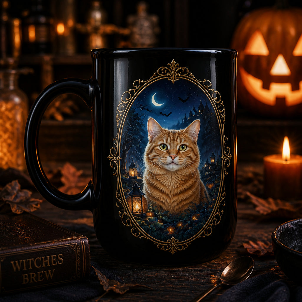 Custom Pet Halloween Cauldron Mug – Moonlit Cameo Portrait - Personalized Halloween Black Ceramic Witch Mug 3009a1c4-064b-4f54-abfd-a632b0b7a536.jpg