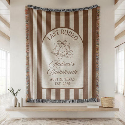 Custom Camp Bachelorette Woven Blanket, Glamping Weekend Decor, Bach Party Gift 301ff7d3-a479-4b0e-a6f1-f9d270563092-DSGF-FG-2-.jpg