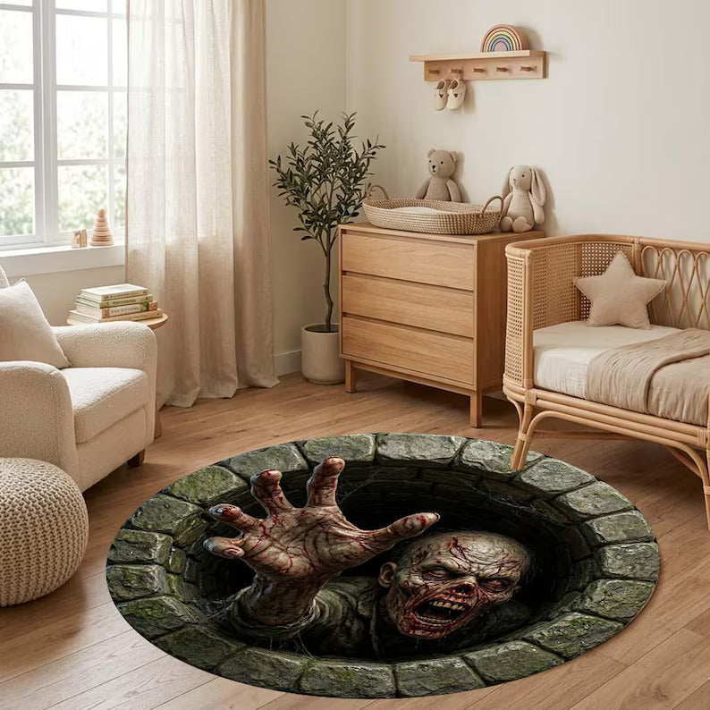 3D Demon in Well Carpet, Horror Monster Round Rug, Creepy Creature Floor Mat, Gothic Home Decor, Gamer Room Rug, Halloween Area Rug Gift 30236e8a-33ce-47bd-80d0-51ce680c6d02-fghhgh-3-.jpg
