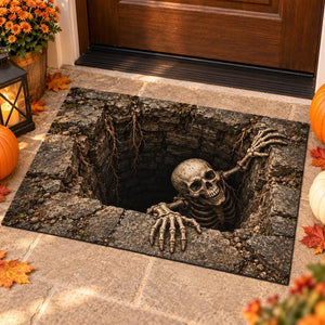 Creepy Skeleton Round Pit Halloween Doormat, 3D Optical Illusion Brick Well Rug, Scary Skeleton Floor Mat, Haunted House Outdoor Porch Decor 30412e1b-86e0-4edc-8e26-c52147afa8cd-fbhesrh-5-.webp