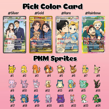 Custom PKM Card, Couple Card, Anniversary Card, Christmas Card, Gift For her, Gift For him, Pet Lover Gift 3045d8d7-24d7-4fb7-8b40-c6d470ad5d4a-3.jpg