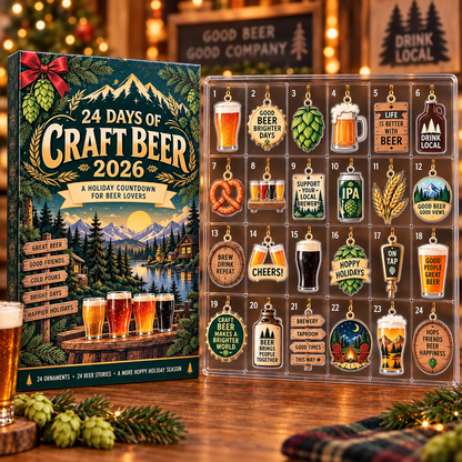 Craft Beer Advent Calendar 2026, 24 Day Christmas Countdown, Beer Lover Ornaments, Brewery Holiday Gift, Beer Gift for Men, Christmas Decor 305a180e-2fa5-4eba-82a7-468ca2fc1ec8-01d9f24b-270c-4f87-964e-7cedc5c9c655.png