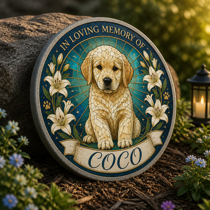 Pet Memorial Stone – Stained-Glass Halo – In Loving Memory of Name - Personalized Memorial Stone 306f1a39-ef9b-4fa4-a8d7-fa5da49ba5cb.jpg