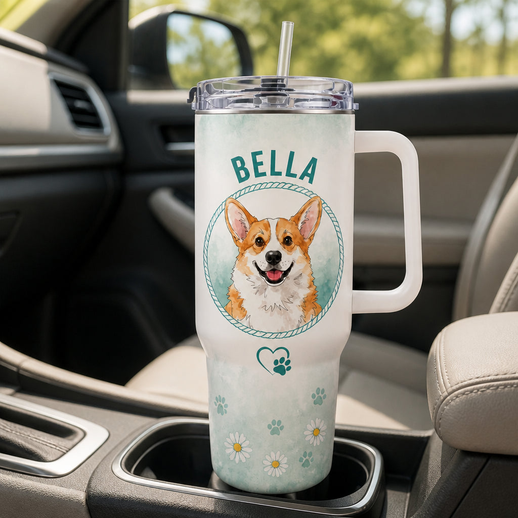 Custom Pet Portrait 40oz Handle Tumbler – Watercolor Cameo - Personalized 40 oz Stainless Steel Tumbler 307d1319-9a23-4e04-a01e-60143ab97cec.jpg