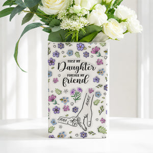 A Mom Is A Daughter First Friend - Ceramic Book Flower Vase 308045e7-eb89-4886-a8a2-e882d7d8b4e4-1.jpg