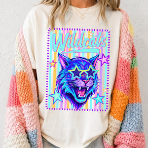 Custom Mascot Neon Striped Shirt, Preppy School Spirit Shirts, Back To School Tee, Matching Team Shirts, Game Day School Pride T-Shirt 308435b3-4924-4017-bccd-196b963edec5-9.jpg