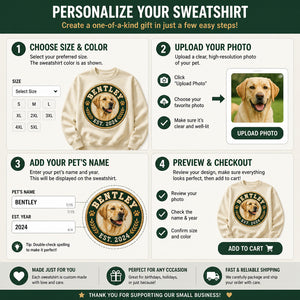 Custom Pet Portrait Collegiate Seal Sweatshirt - Personalized Sweatshirt 308f8207-0938-4860-a441-16a5fa9c8f98.jpg