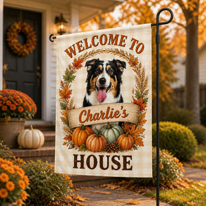 Autumn Pet Welcome Garden Flag — Photo + Name - Personalized Family Flag 30a34c2f-a175-4782-8f29-c2627f5429ba.jpg
