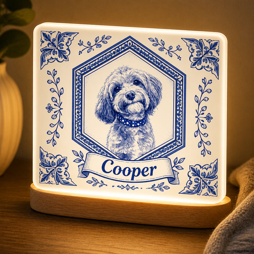 Chinoiserie Pet Portrait Night Light – Personalized Name - Personalized Acrylic Night Light 30b5b5d0-8ed3-4f26-bce3-81b990c15494.jpg