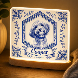 Chinoiserie Pet Portrait Night Light – Personalized Name - Personalized Acrylic Night Light 30b5b5d0-8ed3-4f26-bce3-81b990c15494.jpg