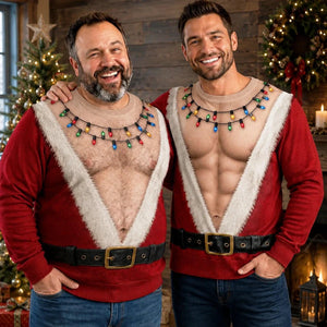 Funny Santa Abs Ugly Sweater, Hairy Chest 3D Print Holiday Party Gift, Chirstmas Gag Gift, Men Women Crewneck Pullover 30d50f57-4955-472c-96db-5296fdf2a36f-ghj-2-.webp