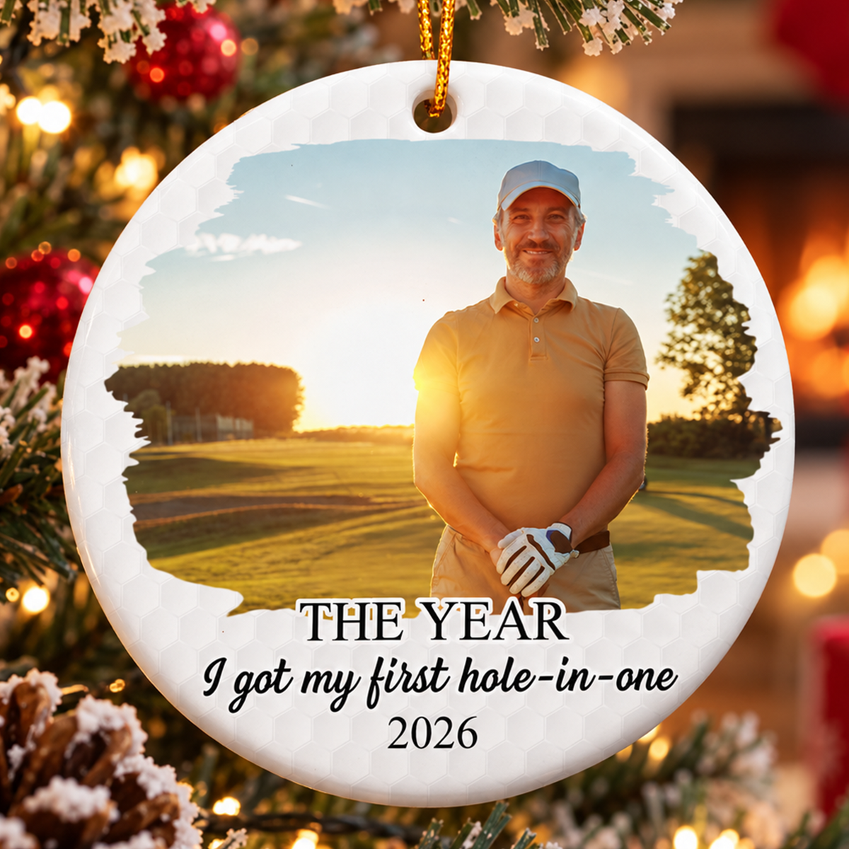 The Year With My Golf Memories - Personalized Ceramic Ornament 30d58cb8-569f-4ccd-a423-3daceb80c027-gh.png