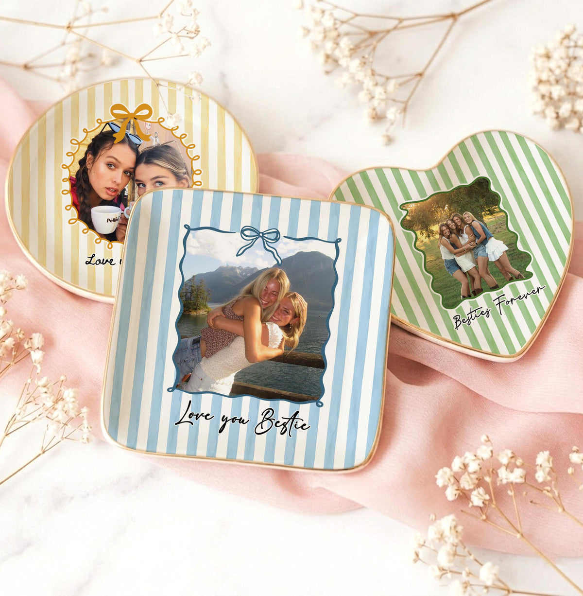 Personalized Bestie Photo Trinket Dish, Ceramic Trinket Tray for Best Friend, Bestie Striped Ring Dish, Birthday Gifts For Bestie 30dc26a8-b29b-4957-b2ab-59b8105504d5-11.jpg