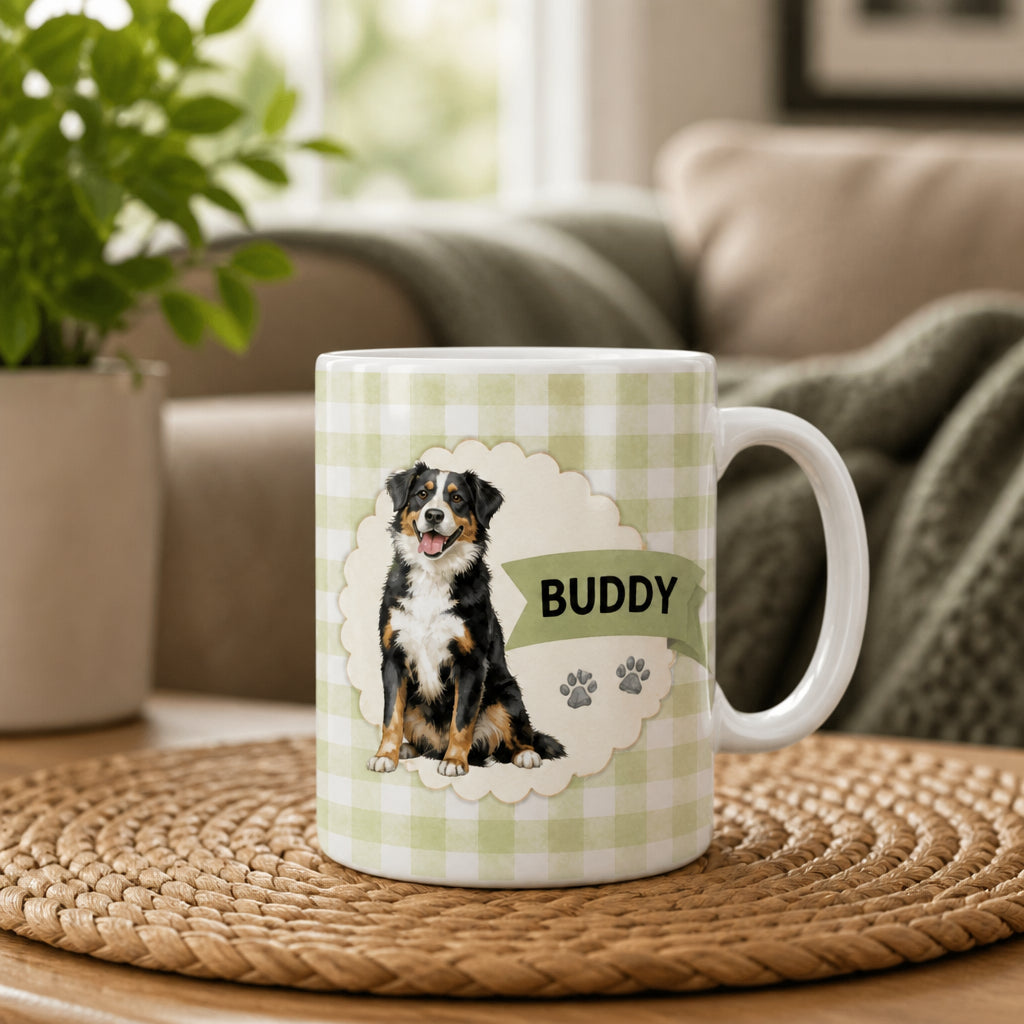 Personalized Dog Name Mug – Watercolor Gingham & Pup - Personalized Mug 30ebe46f-143d-45cb-986b-cb01b03be313.jpg