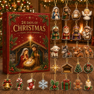 Nativity Advent Calendar, 24-Day Christian Christmas Countdown with Acrylic or Wood Charms 30ed52d6-3ea2-4b0b-a73c-3b7064aeffc6-2.png