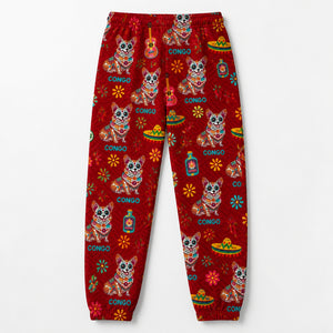 Custom Sugar Skull Pet Sweatpants - Personalized Sweatpants 30ee109a-b526-45a3-8c96-95051d275a0f.jpg