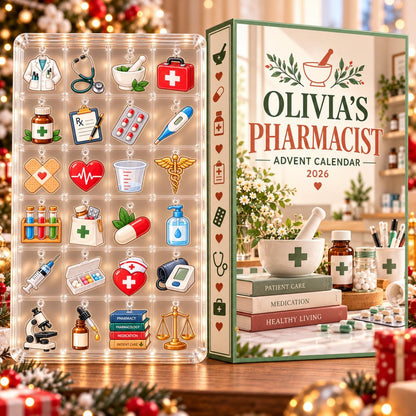 Pharmacist Advent Calendar 2026, Medical Christmas Countdown, 24 Healthcare Charms (Blind Box) 30f10bde-e5bd-4183-a85f-0ce45baf1205-il_1588xN.8643511015_q0qi.jpg
