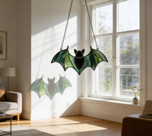 Stained Glass Green Bat Sun Catcher Glass Bat Window Decor Spooky Stained Ornament Halloween Bat Sun Catcher Home Decor Mother's Day Gift 3111f0c0-4a10-4761-af16-a1c8dbd752f7--sds-1-.jpg