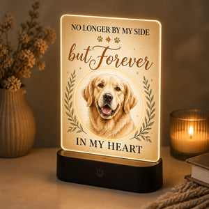 Pet Memorial Acrylic Night Light — No Longer By My Side - Personalized Acrylic Night Light 3124ebe9-8d9d-49b8-b1a8-e639784666f5.jpg