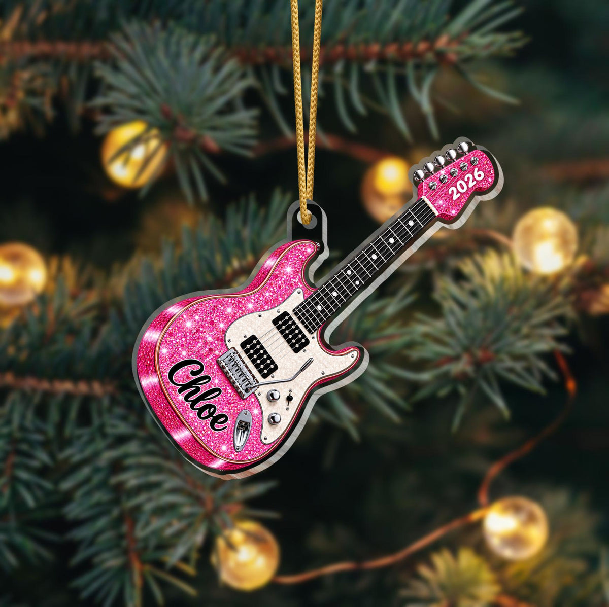 Personalized Guitar Christmas Ornament, Custom Name Acrylic Ornament, Guitar Player Gift, Musician Christmas Gift, Guitarist Keepsake 312d42e3-2ce2-4ce1-b5d1-a2b2f3ef85aa-8.jpg