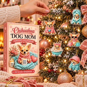 Chihuahua Dog Mom Advent Calendar 2026, 24 Acrylic Christmas Ornaments, Cute Dog Lover Countdown Gift, Chihuahua Mom Holiday Decor 313afe57-439b-4596-9544-c4d2f0251e2b-il_1588xN.8649485669_bfrx.jpg