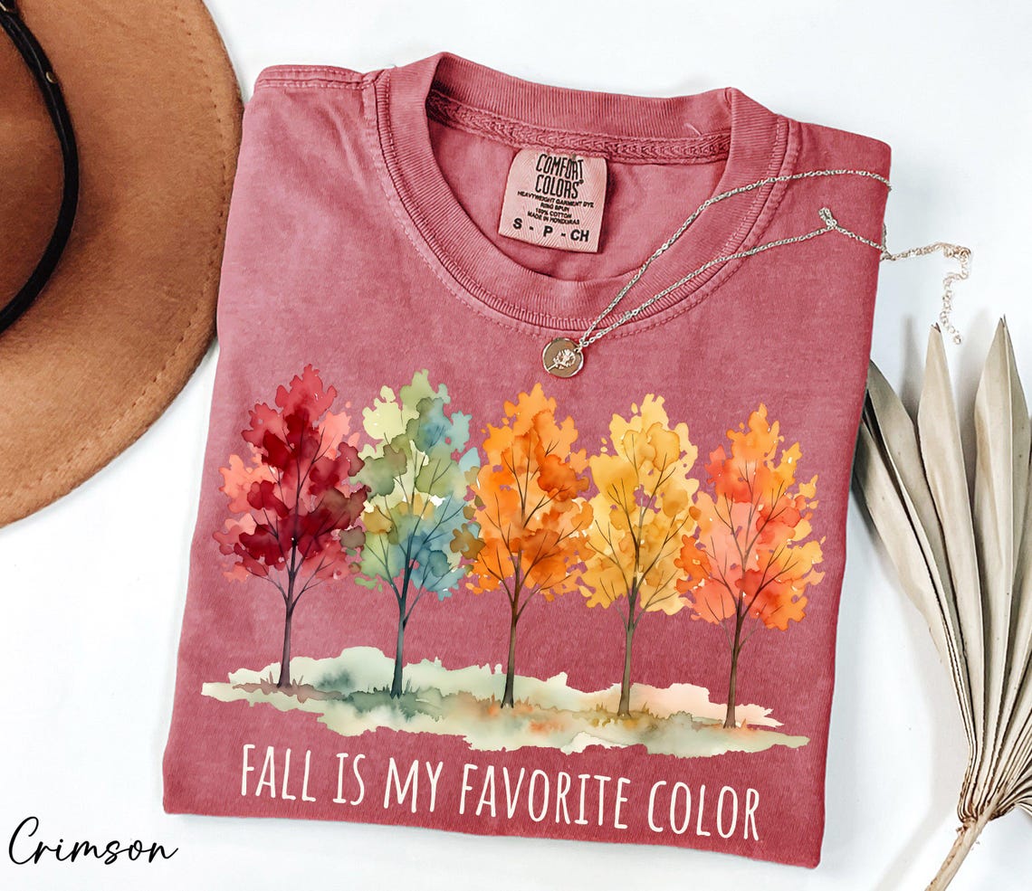 Fall Is My Favorite Color Shirt, Autumn Vibes Shirt, Comfort Colors Fall Lover Shirt, Thanksgiving Shirt, Cute Autumn Shirt, Fall Gift 31442c1b-103f-47e6-9aa0-7c996f099307-4.jpg