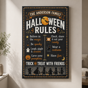 Personalized Family Halloween Rules Canvas - Personalized Canvas 3194b2bd-1ce8-415b-b671-c3613fad8bd7.png