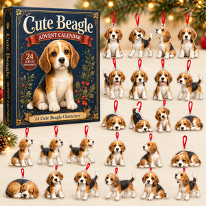 Cute Beagle Advent Calendar 2026 - 24-Day Festive Countdown, Acrylic Charms Blind Box - Gift For Dog Lovers 31c681dc-f4be-45f6-980d-6e76429a6432-beagle-box-charms.png