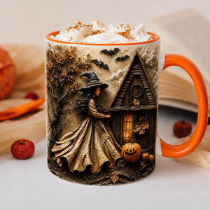 Halloween Witch Mug, Gothic Cottage Coffee Mug, Vintage Witch House Mug, Spooky Fall Ceramic Mug, Pumpkin Halloween Cup, Witchy Autumn Gift 31e6a88f-bc25-4eb3-a9dc-56cdc95dd464-sdvgfds-2-.webp