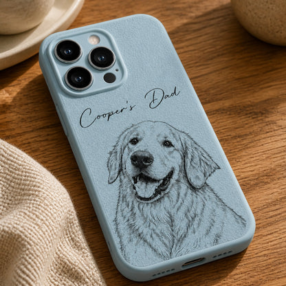 Custom Pet Sketch Phone Case – [Pet Name]'s Dad - Personalized Phonecase 31e96269-9d61-450f-b451-ddefdea793bf.jpg