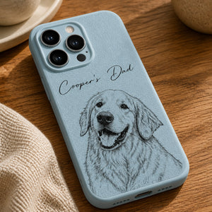 Custom Pet Sketch Phone Case – [Pet Name]'s Dad - Personalized Phonecase 31e96269-9d61-450f-b451-ddefdea793bf.jpg