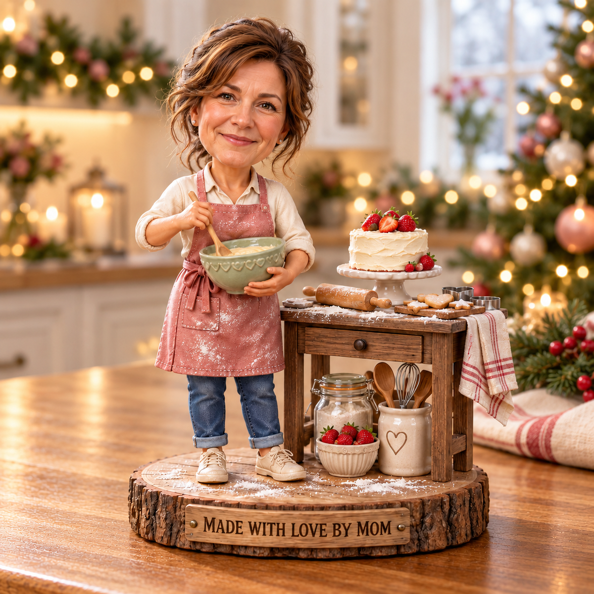 Personalized Mom Baking Keepsake with Custom Photo – Gift for Mom Who Loves Baking, Mother’s Day, Birthday & Christmas 31f8c359-ffa4-4373-9e89-038e72993284-Made-with-love-by-mom-3.png