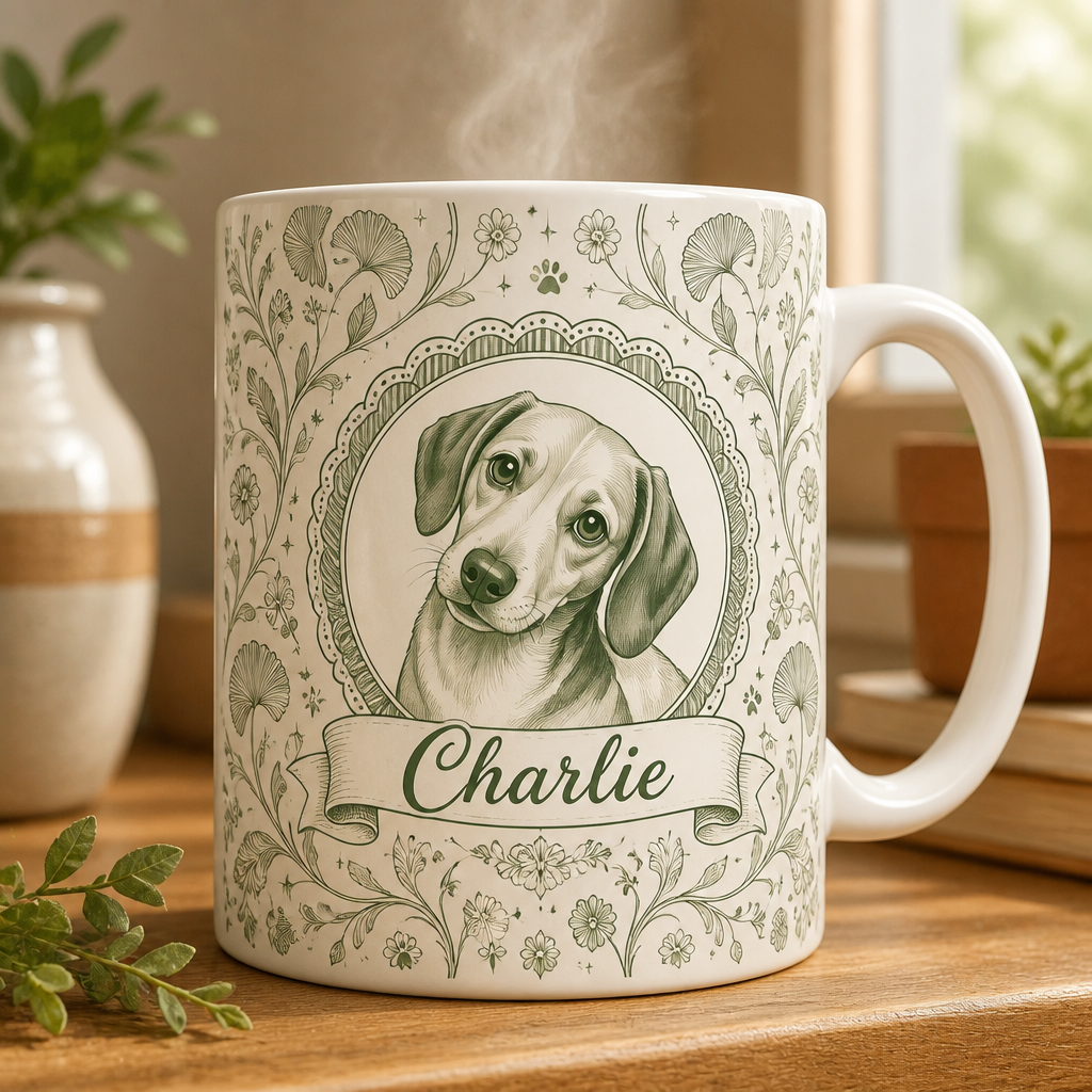 Custom Pet Portrait Botanical Cameo Edge-to-Edge Mug - Personalized Edge-to-Edge Mug 31fd34be-c3d4-4bb1-85f9-f5787c73850e.png
