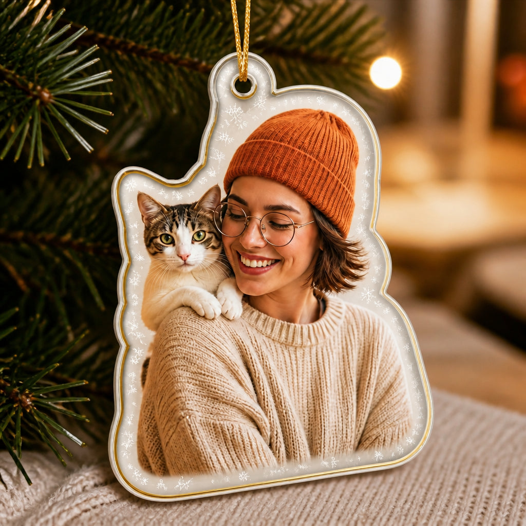 Custom Silhouette Photo Acrylic Ornament – Frosted Outline Edition - Personalized Laser Cut Custom Shape Ornament 31fecc7d-6507-4f63-8a28-733d24205d05.jpg