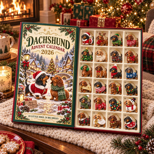 2D Dachshund Advent Calendar 2026,Christmas Weenie Dog Ornaments Countdown,24 Days of Xmas Surprises Gift Box,Dog Lover Gift,Holiday Decor 320cd79d-cac5-4634-b1a6-42d52be7e3d4-il_1588xN.8508293204_tb93.jpg