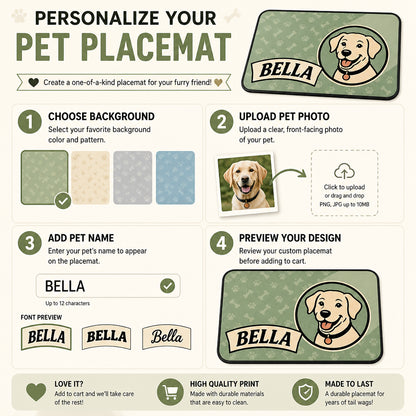 Personalized Pet Feeding Placemat – Retro Bones Badge - Personalized Placemat 32517e77-16ca-4d56-a7f8-98ad29a60678.jpg