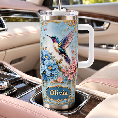 Personalized Blue Floral Hummingbird - 40oz Tumbler 326b28bf-4ca3-419b-996a-d5f7bc738ff4-2.jpg