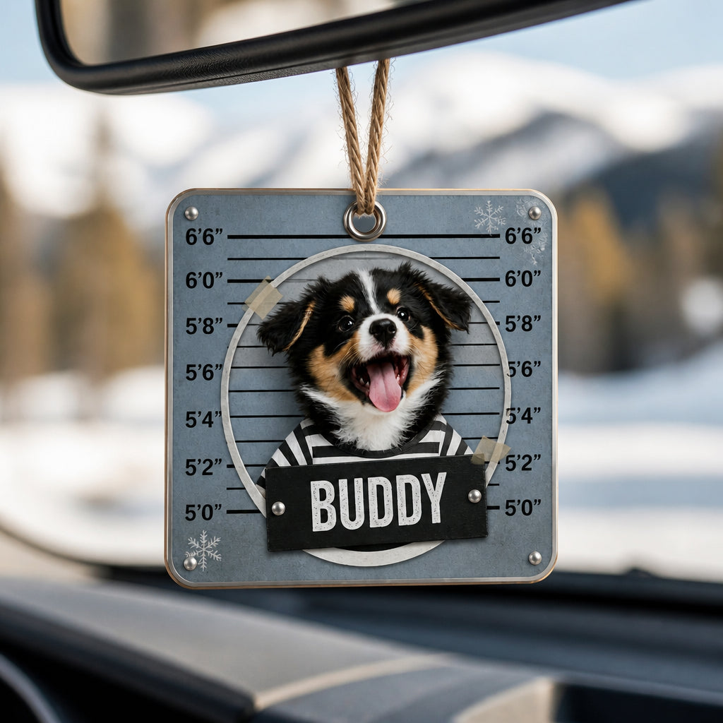 Custom Pet Mugshot Aluminum Ornament (Photo + Name) - Personalized Aluminum Ornament 328e2599-fed4-448b-95ae-914d199f7cd3.jpg