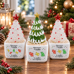 Miles Don't Matter When You Are Family - Personalized Potted Christmas Tree - Long Distance Gift, Christmas Gift For Family 3296af3f-b8ab-43a5-a8f5-7248a69443e8-banner-1.png