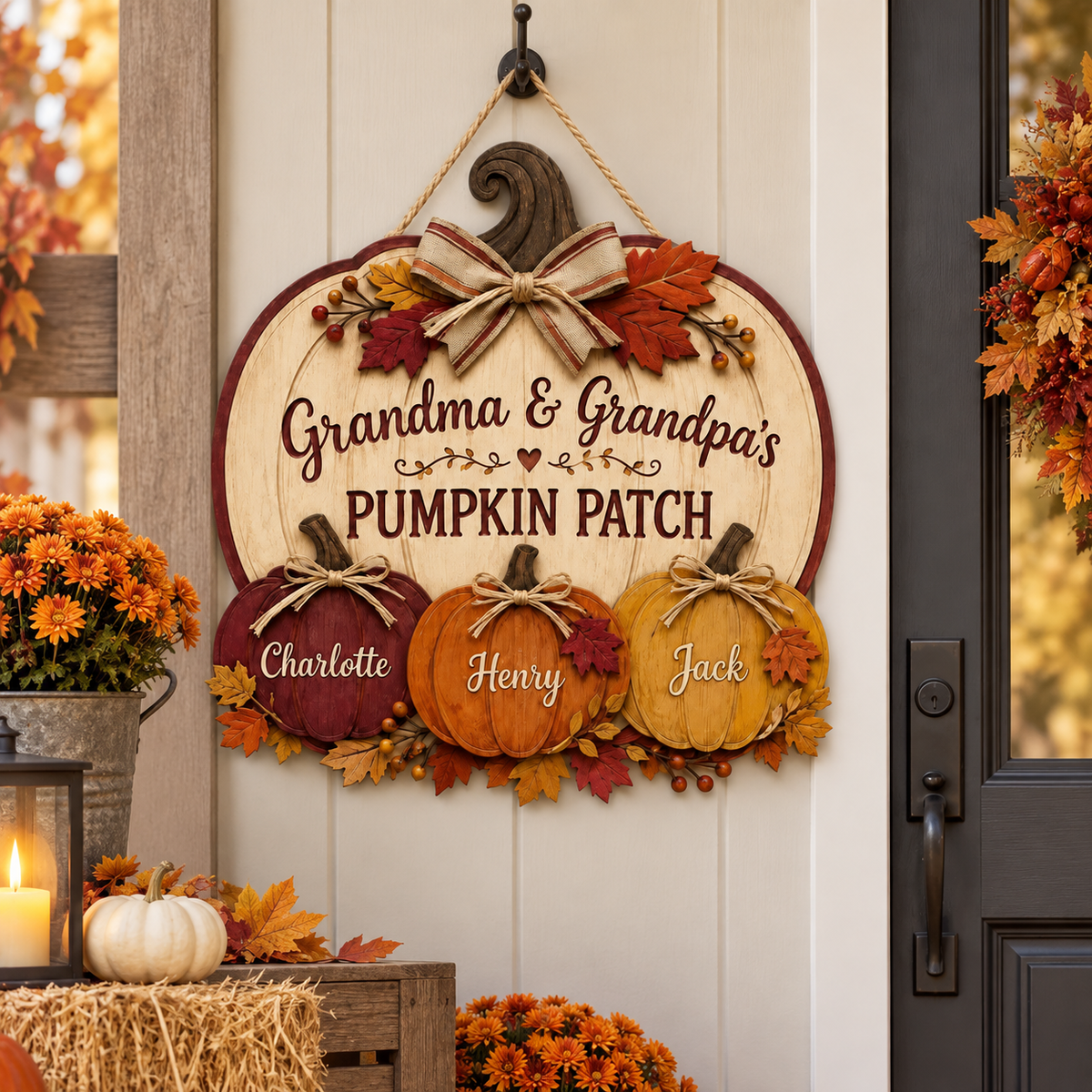 Personalized Pumpkin Patch Sign, Grandma & Grandpa Gift from Grandkids, Rustic Fall Family Decor, Custom Name Keepsake 32a56cea-0401-44d8-93eb-146757c055ef--1-.png