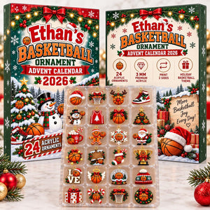 Basketball Advent Calendar 2026, Christmas Countdown Box, 24 Basketball Charms, Personalized Sports Holiday Keepsake, Basketball Player Gift John 32c0560f-933d-4722-bc13-6301f62b7825-il_1588xN.8582418050_3fp2.jpg