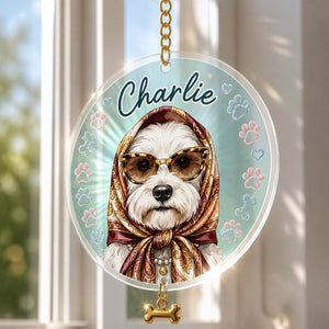 Custom Pet Portrait Phone Case – Retro Cameo with Name - Personalized 1 Layered Suncatcher with Charm 32eedd26-2214-4679-b139-1072a8943dc7.jpg