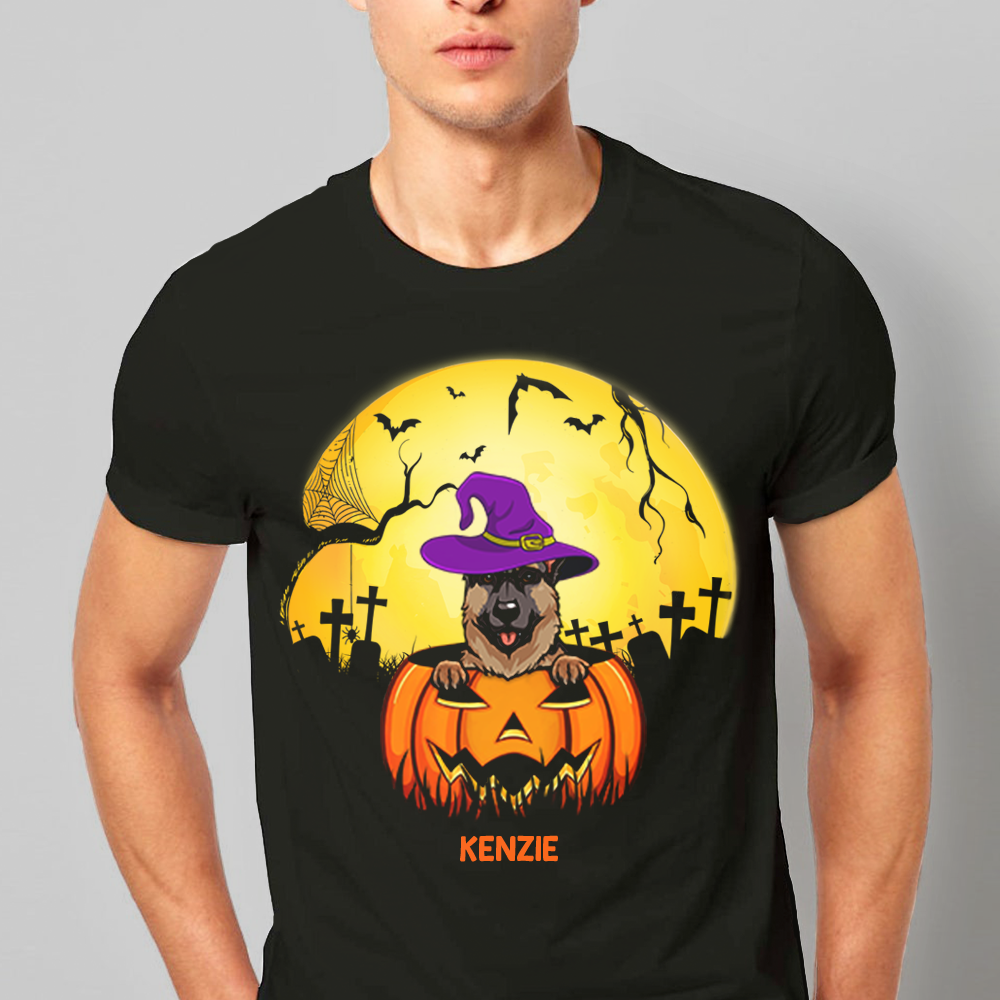 Personalized Custom T-shirt, Halloween Ideas, Gift for Dog Lovers
