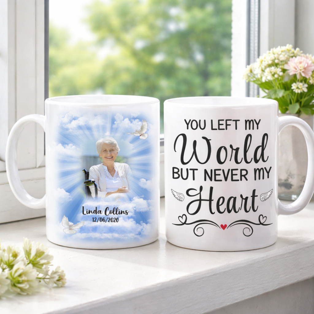 Loving Memories Custom Photo Mug Memorial