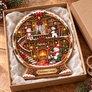 Snowman Library Snow Globe Wooden Block, Cozy Winter Christmas Decor, Book Lover Shelf Sign, Reading Lover Gift, Bookish Christmas Gift 333e0ce7-9f1f-4dd7-b84f-bc6df5d14b15-69fb71f0-1e8e-4679-87a3-3b074be6b08d.png